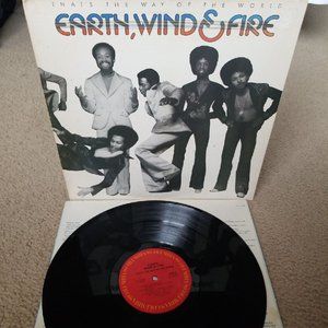 Earth wind and fire vinyl record